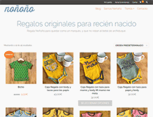 Tablet Screenshot of nosoynono.es
